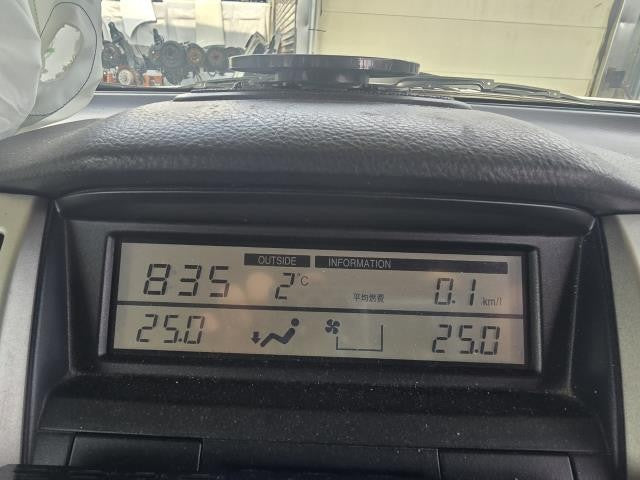 【中古】ハリアー DAA-MHU38W エアコンスイッチ パネル