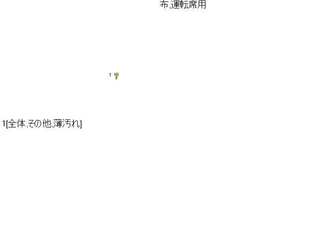 【中古】タンク DBA-M900A アームレスト 72810-B1240-C1