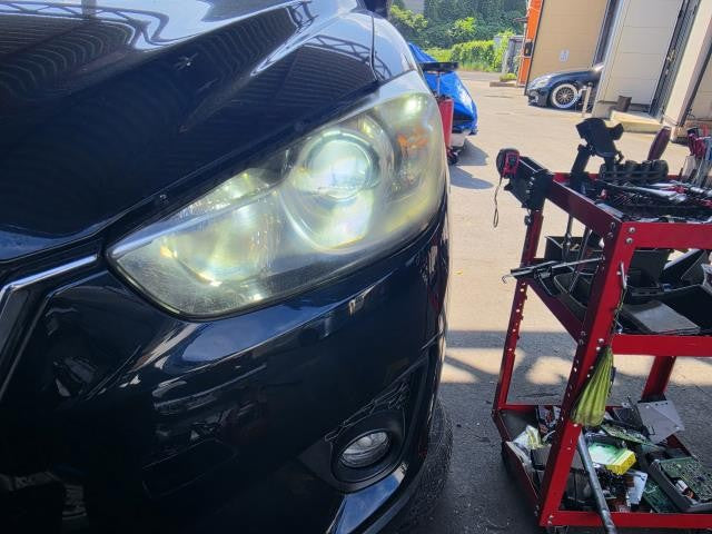 【中古】CX-5 LDA-KE2AW 左 ヘッドランプ