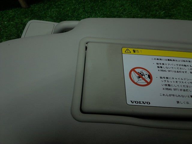 【中古】ボルボ 40シリーズ DBA-MB5204T サンバイザー
