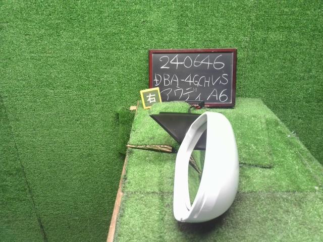 アウディ A6 右サイドミラー DBA-4GCHVS 4G2857410AE