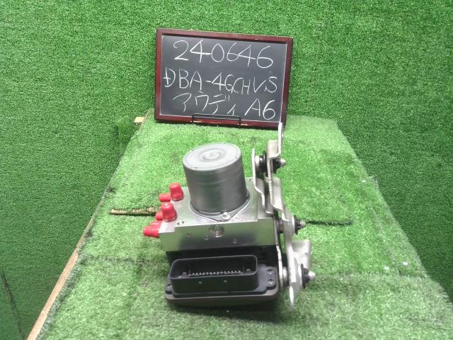 アウディ A6 ＡＢＳアクチュエーター DBA-4GCHVS