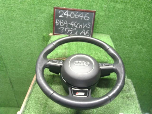 アウディ A6 ステアリングホイール DBA-4GCHVS 8X0419091M