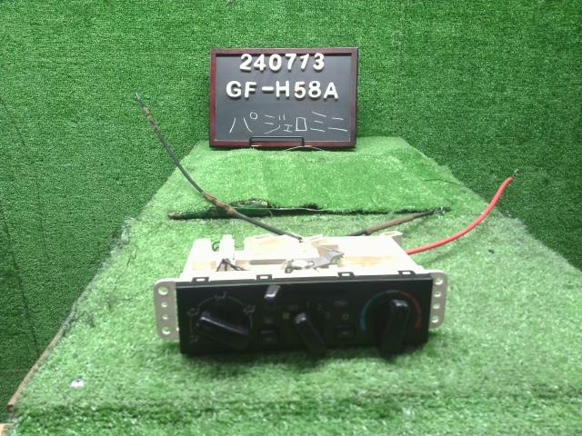 パジェロミニ Ａ／Ｃスイッチパネル GF-H58A 7820A012