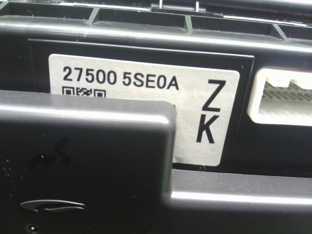 リーフ Ａ／Ｃスイッチパネル ZAA-ZE1 27500-5SE0A