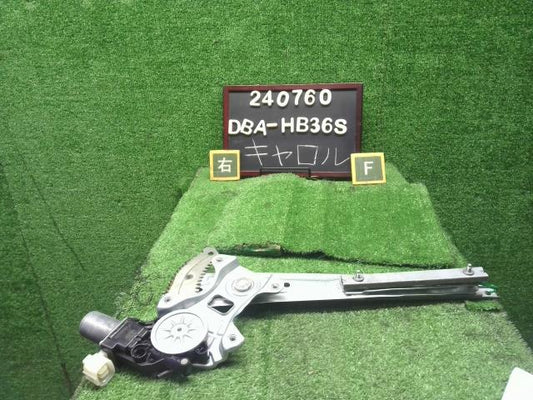 キャロル 右Ｆドアレギュレータ・モーター DBA-HB36S 1A06-58-580