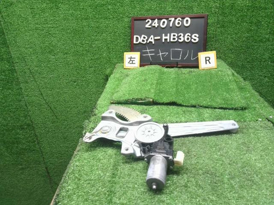 キャロル 左Ｒドアレギュレータ・モーター DBA-HB36S 1A02-72-580