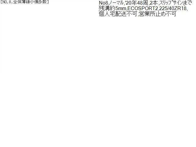 タイヤ関連 タイヤ 225/45R18