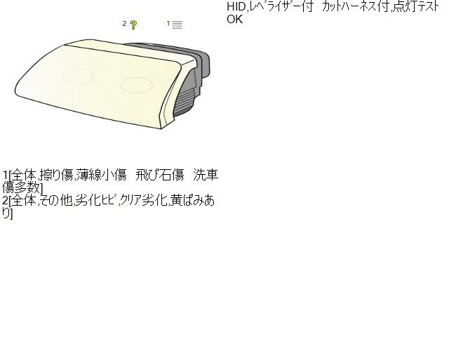 フォレスター 左ヘッドランプＡＳＳＹ DBA-SJG 84002SG070