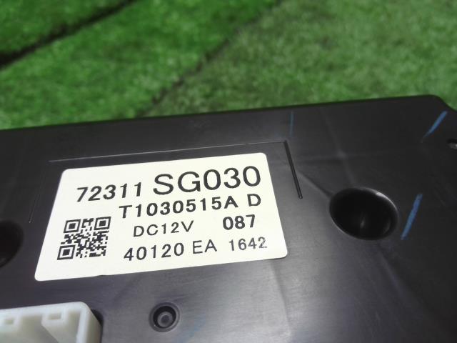 フォレスター Ａ／Ｃスイッチパネル DBA-SJG 72311SG030