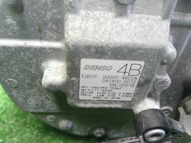 リーフ Ａ／Ｃコンプレッサー ZAA-ZE1 92600-4BC0A