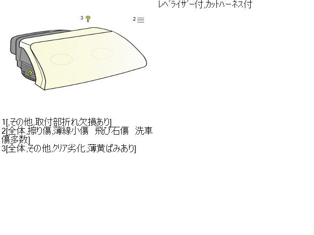 セレナ 右ヘッドランプＡＳＳＹ DAA-GNC27 26010-5TA0A