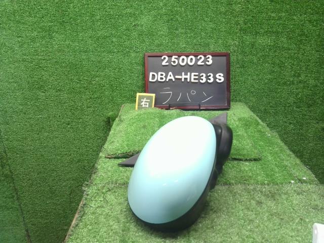 ラパン 右サイドミラー DBA-HE33S 84701-80P60-ZWB