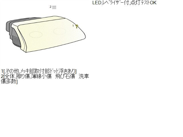 Ｎ－ＢＯＸ 右ヘッドランプＡＳＳＹ DBA-JF3 33100-TTA-J01