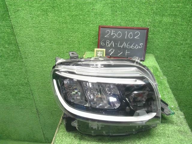 タント 右ヘッドランプＡＳＳＹ 6BA-LA660S 81130-B2720