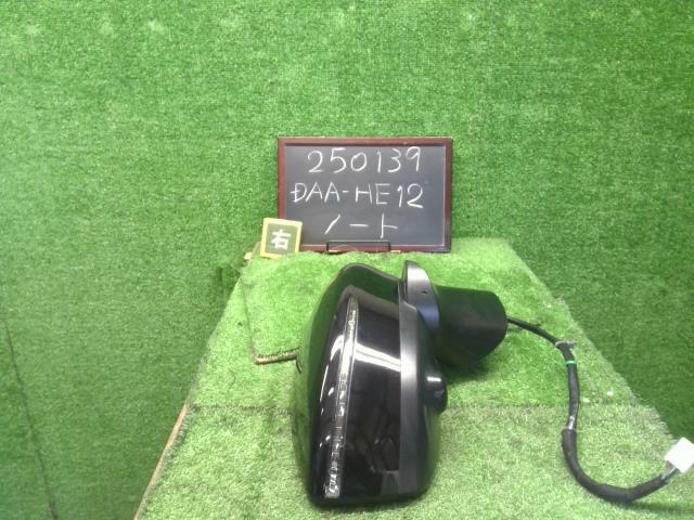 ノート 右サイドミラー DAA-HE12