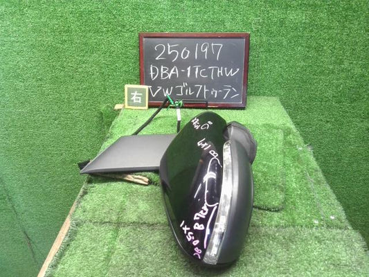 VW ゴルフトゥーラン 右サイドミラー DBA-1TCTHW 1T2857508AF