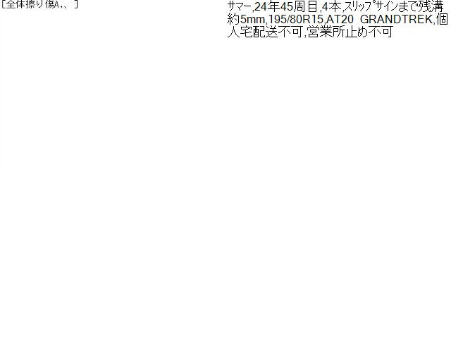 タイヤ関連 タイヤ