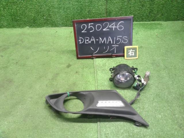 ソリオ 右フォグランプ DBA-MA15S 35500-63J04