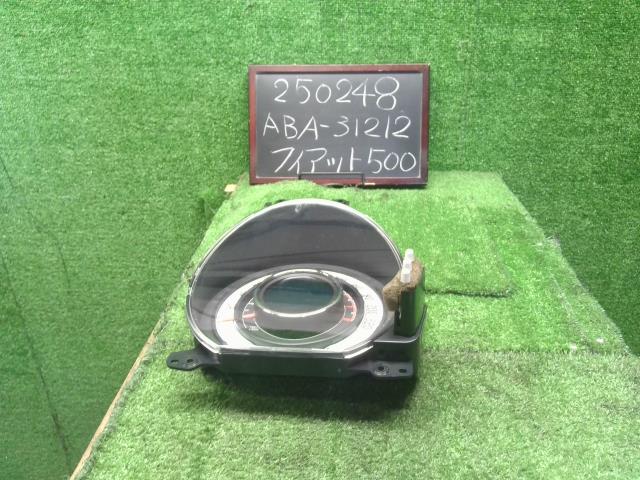 フィアット 500 スピードメーター ABA-31212