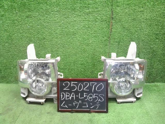 ムーヴコンテ 左ヘッドランプＡＳＳＹ DBA-L585S 81130-B2450,81170-B2450