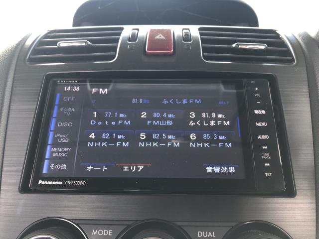 インプレッサ カーナビゲーション DBA-GP7 CN-R500WD
