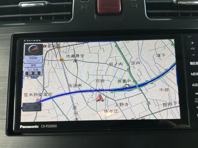 インプレッサ カーナビゲーション DBA-GP7 CN-R500WD