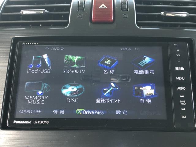 インプレッサ カーナビゲーション DBA-GP7 CN-R500WD