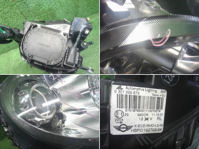 BMW ミニ 左ヘッドランプＡＳＳＹ ABA-MF16S 63 12 7 269 990