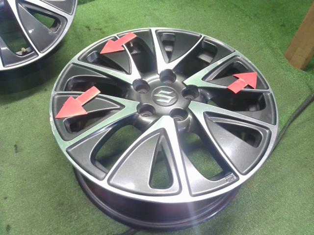 ＳＸ４ ホイール DBA-YB22S 43210-61M72-ZMS