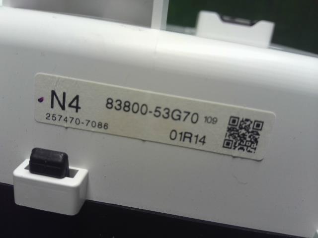 レクサス IS スピードメーター DAA-AVE30 83800-53G70