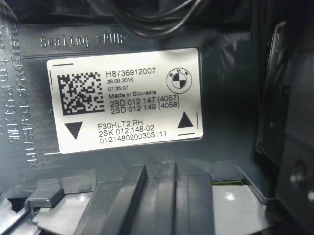 BMW 3シリーズ 右テールランプ LDA-8C20 63 21 7 369 120