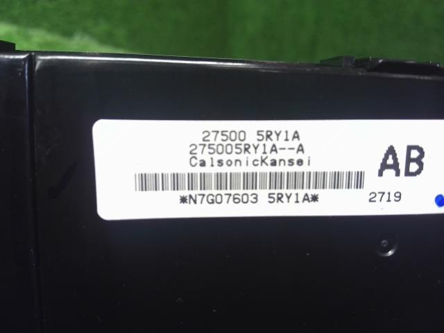 キックス Ａ／Ｃスイッチパネル 6AA-RP15 27500-5RY1A