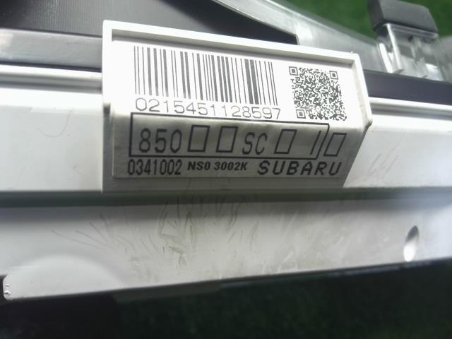 フォレスター スピードメーター DBA-SH5 85021SC580