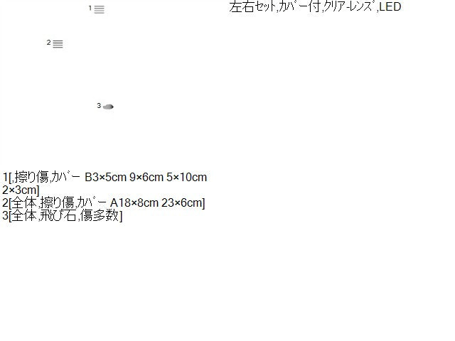 ハイゼット 左フォグランプ EBD-S331V 81220-B5030