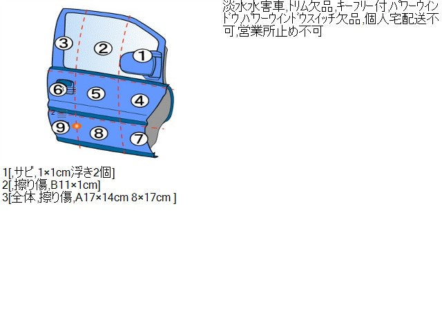 エブリィ 右ＦドアＡＳＳＹ ABA-DA17W 68001-64P10
