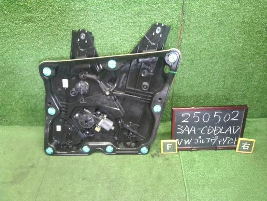 VW ゴルフヴァリアント 右Ｆドアレギュレータ・モーター 3AA-CDDLAV