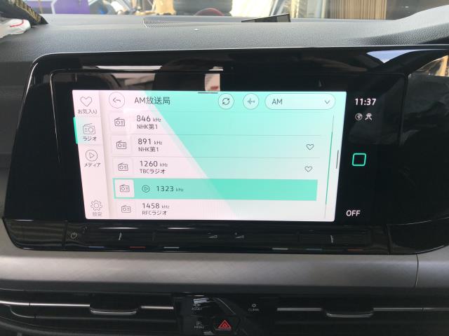 VW ゴルフヴァリアント カーナビゲーション 3AA-CDDLAV