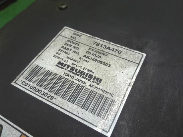 ミニキャブミーブ Ａ／Ｃコンプレッサー ZAB-U67V
