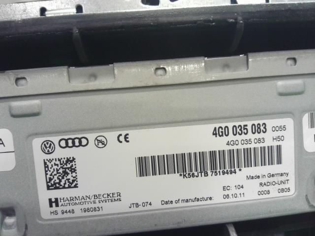 アウディ A4 オーディオアンプ DBA-8KCDN