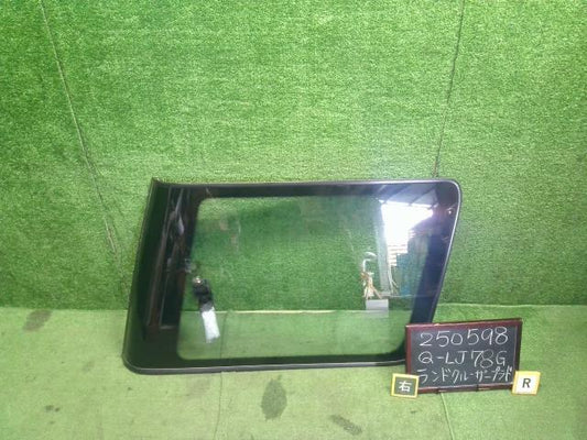 ランドクルーザープラド 右クォーターガラス Q-LJ78G 62710-60100