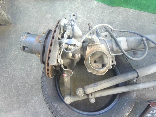ランドクルーザープラド ＦアクスルホーシングＡＳＳＹ Q-LJ78G 43110-60192