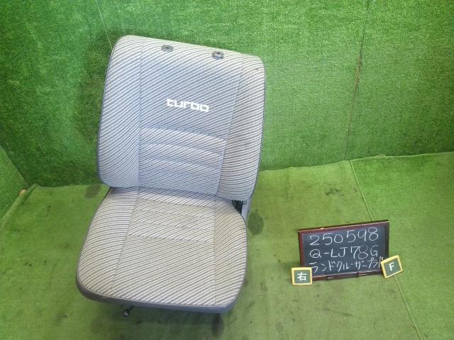 ランドクルーザープラド ドライバーシート Q-LJ78G