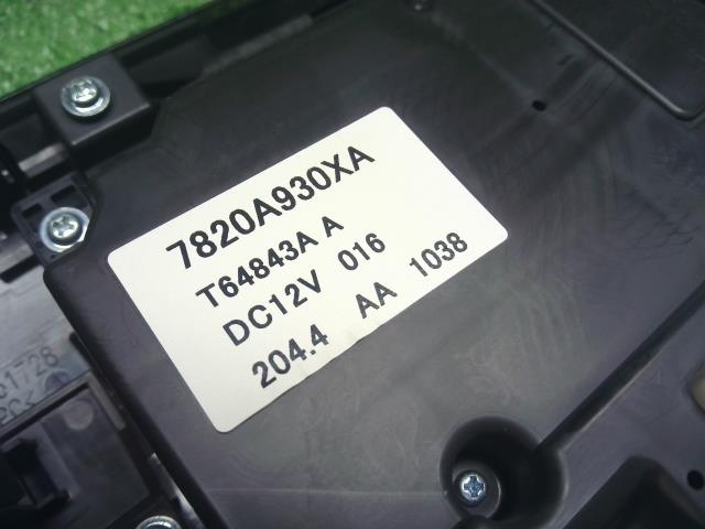 ｅＫスペース Ａ／Ｃスイッチパネル DBA-B11A 7820A930XA