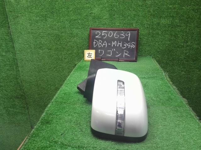 ワゴンＲ 左サイドミラー DBA-MH34S 847Y2-72MV4