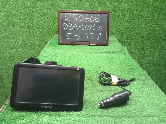 ミラココア カーナビゲーション DBA-L675S