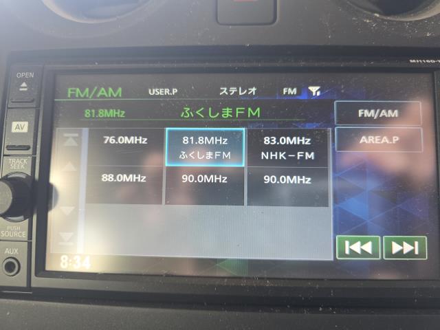 ノート カーナビゲーション DBA-NE12 MJ116D-W