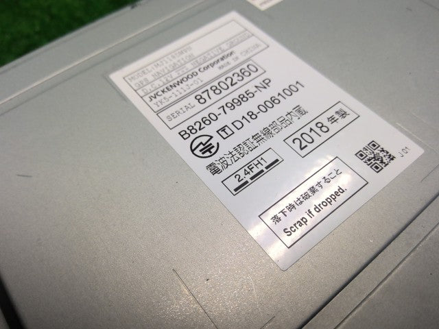 ノート カーナビゲーション DAA-HE12 MJ118D-W
