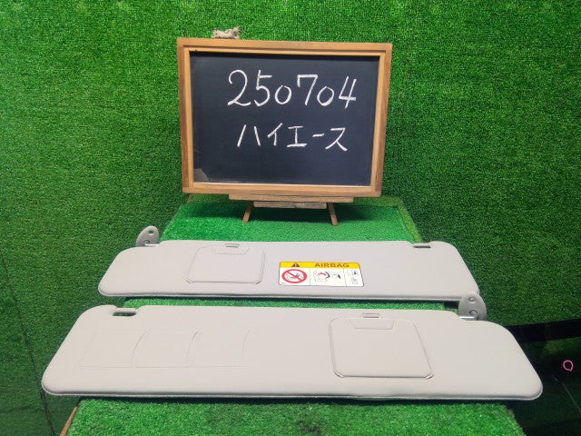 ハイエース サンバイザー