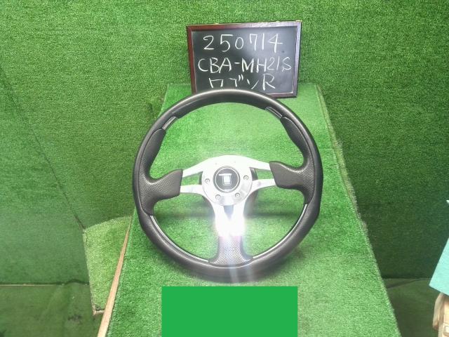 ワゴンＲ ステアリングホイール CBA-MH21S ＮＡＲＤＩ ナルディ ４ＭＥＴＡＬ ７５ＴＨアニバーサリー